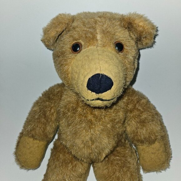 VTG 1975 Animal Fair Brown Teddy Bear Plush 16" Stuffed Animal Toy RARE - Picture 2 of 10